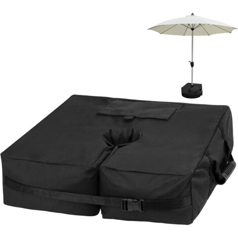 Pa Abnehmbarer Regenschirm-gewichtssack, Bis Zu 85 Pfund, Regenschirm-gewichtstasche Für Überhängende Regenschirm-sandsäcke, Beschwerte Terrasse, Strand, Outdoor-freischwinger (quadratische Form)
