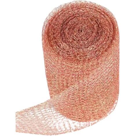 Pa Hochwertiges Nagetiernetz, Gestricktes Kupfernetz Für Den Innenbereich, Kupfernetz Gegen Nagetiere Zum Schutz Vor Mäusen, Schnecken Und Nacktschnecken, 127 Mm X 10 M