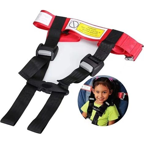 Pair Kindersicherheitsgurt Für Flugzeugreisen, Stillgurt, Rückhaltegurt