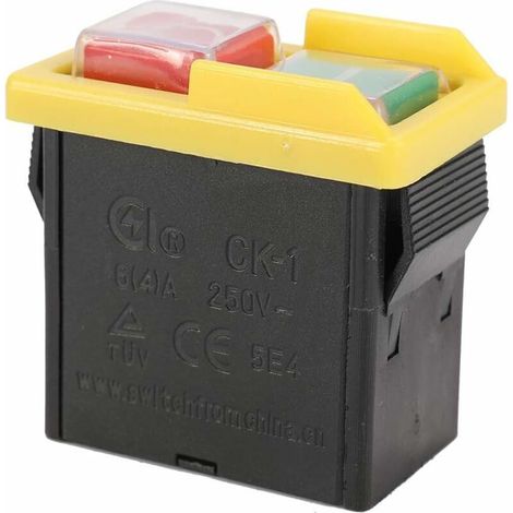Pair Kjd6 Universal-ersatzschalter 250 V 4 A Nvr-sicherheitsschalter Elektromagnetischer Schalter Ck1/250 V Wasser- Und Staubdichter Schalter Schleifer Elektromagnetischer Schalter