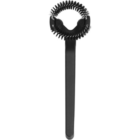 Pa Reinigungsbürste Für Espresso-kaffeemaschinen, Abnehmbare Runde Ellenbogen-kaffeebürsten-reinigungswerkzeuge Mit Kurzem Griff, Barista-reinigungsbürste Für Espresso-kaffeemaschinen (51 Mm)