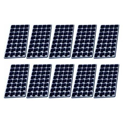 Pair Anzuchtset, Setzlingschale 10er Pack Setzlingschale, 32 Löcher Setzlingzellen Starterschale Pflanzbehälter Setzlingplatte