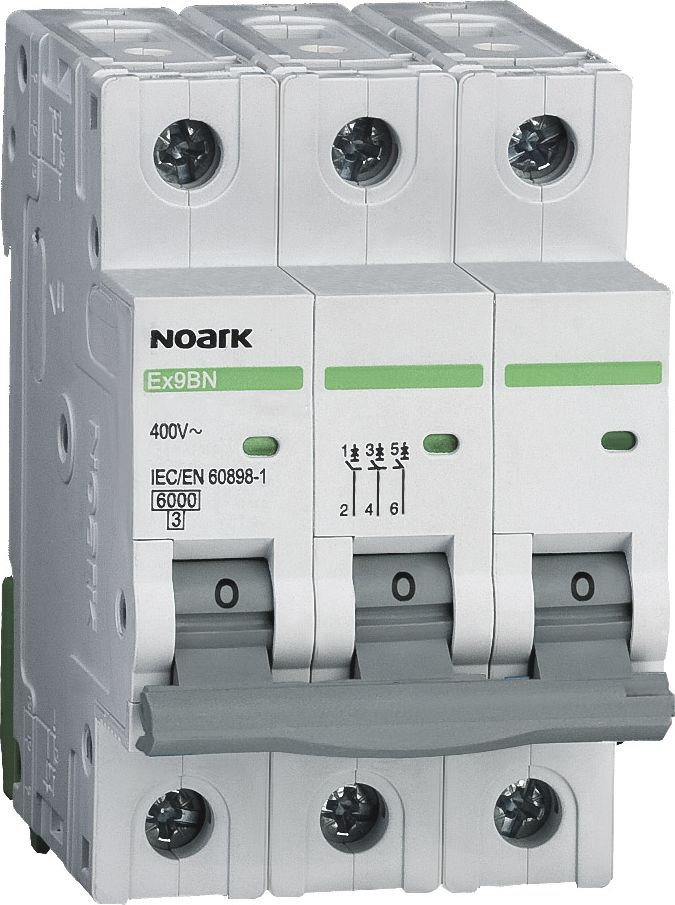 Leistungsschutzschalter Noark Ex9bn 20 A 6 Ka 3 Polig