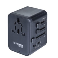 Reiseadapter No-name Hht521 800–1920 W 4 Usb Anschlüsse