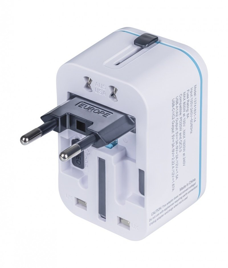 Reiseadapter No-name Hht205 Schnellladung 1920w 4 Usb Anschlüsse