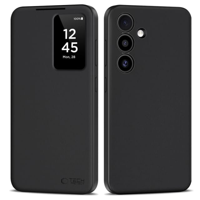 Tech-protect Smart Wallet Case Für Samsung Galaxy S25+ - Matt Schwarz