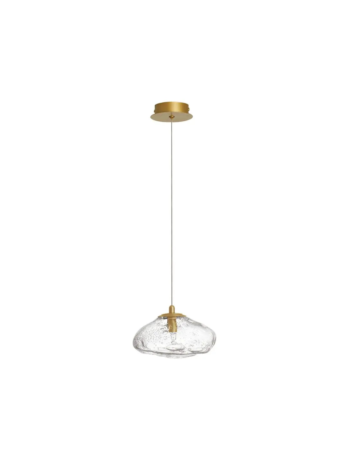 [neuwertig] B-ware Nova Luce Pendelleuchte Hängeleuchte King G9 Led Gold Dimmbar Lampe Beleuchtung