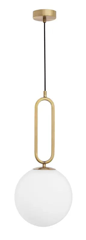 [neuwertig] B-ware Nova Luce Pendelleuchte Hängeleuchte Grus E27 Led Gold Glas Metall Dimmbar Ø25cm