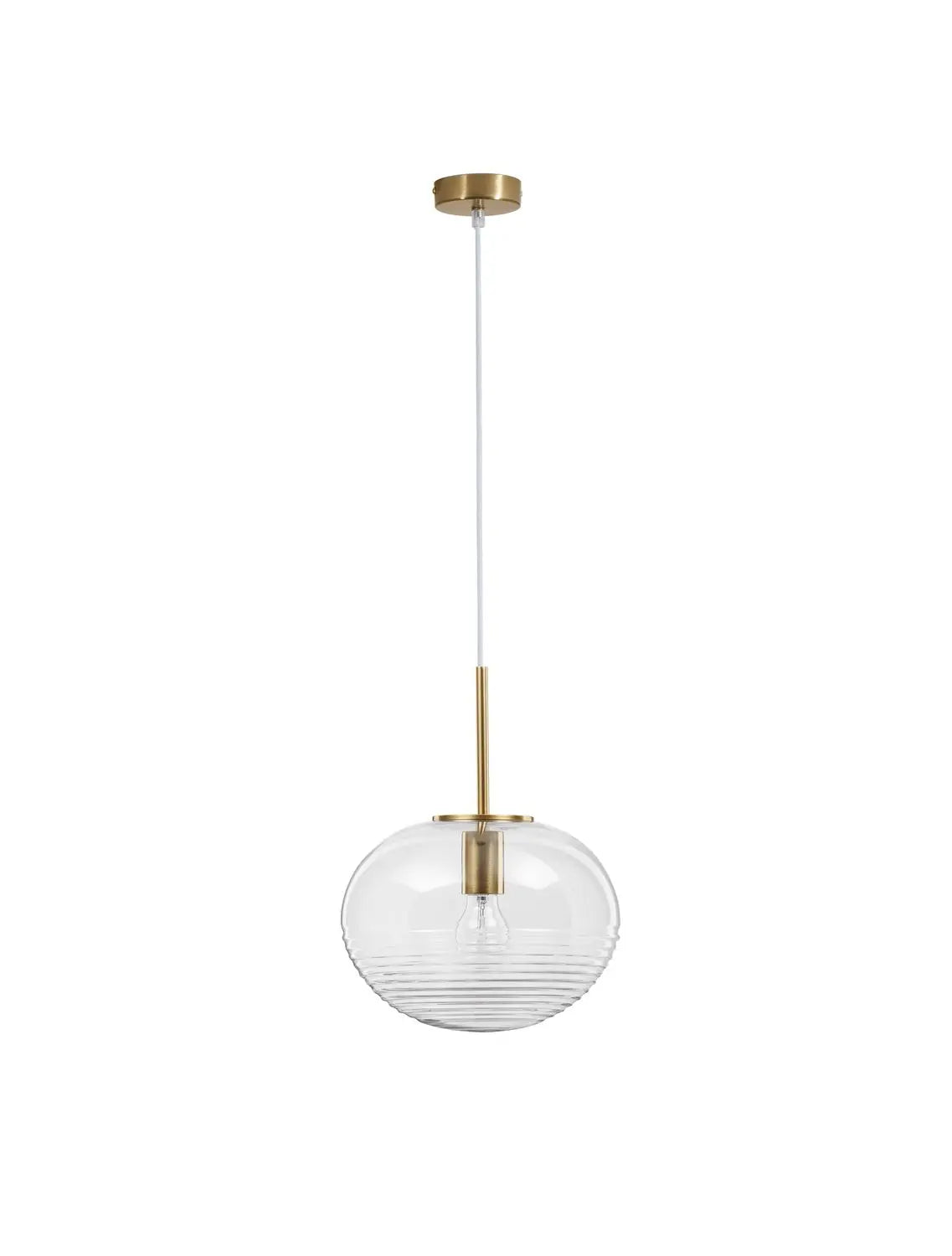 [neuwertig] B-ware Nova Luce Pendelleuchte Hängeleuchte Maeve E27 Led Gold Glas Aluminium Dimmbar