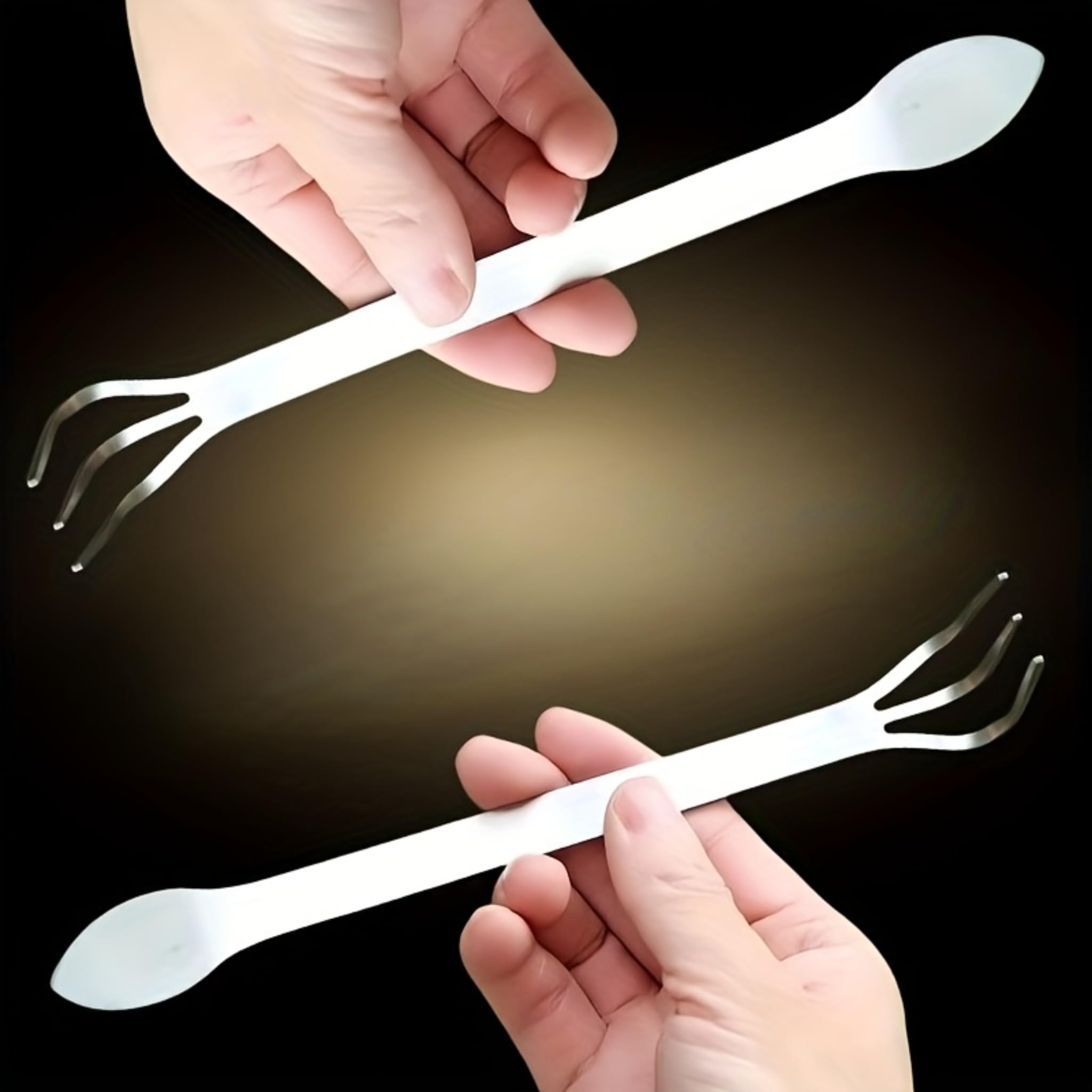 Set Mit 2 Mini-handrechen Aus Edelstahl, Doppelköpfiges Gartengerät Zum Auflockern Und Verdichten Der Erde, Kleiner Tragbarer Rechen Für Blumentöpfe Im Innenbereich, Balkon Und Terrasse (silber)
