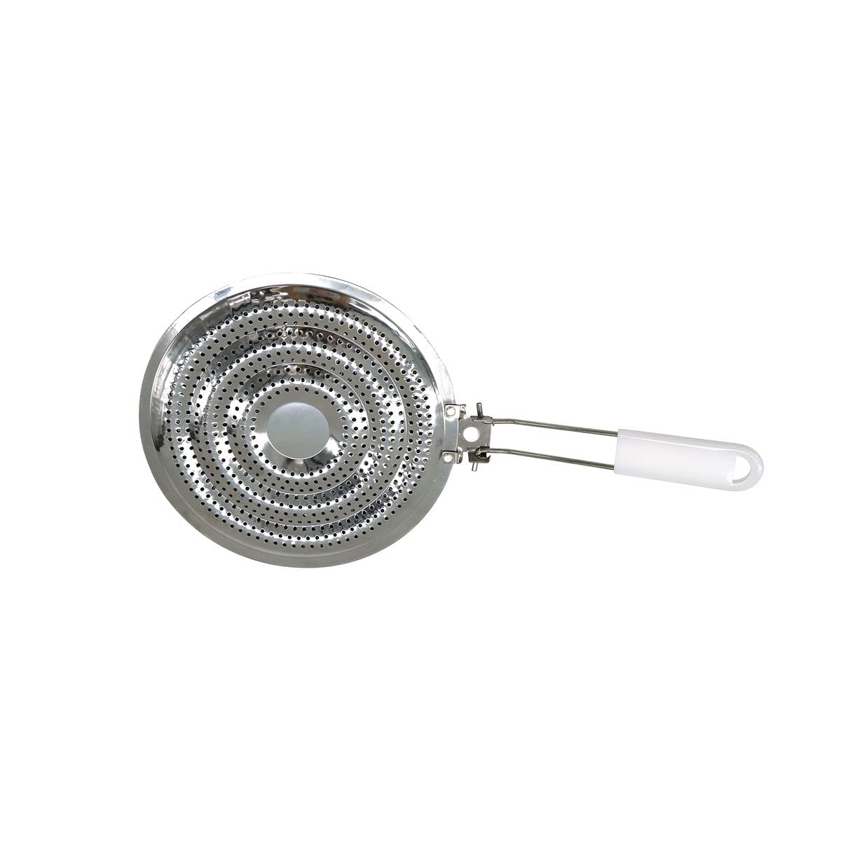 Wärmeverteilerplatte Für Gasherde, Weiß, Edelstahl, 20,5 Cm