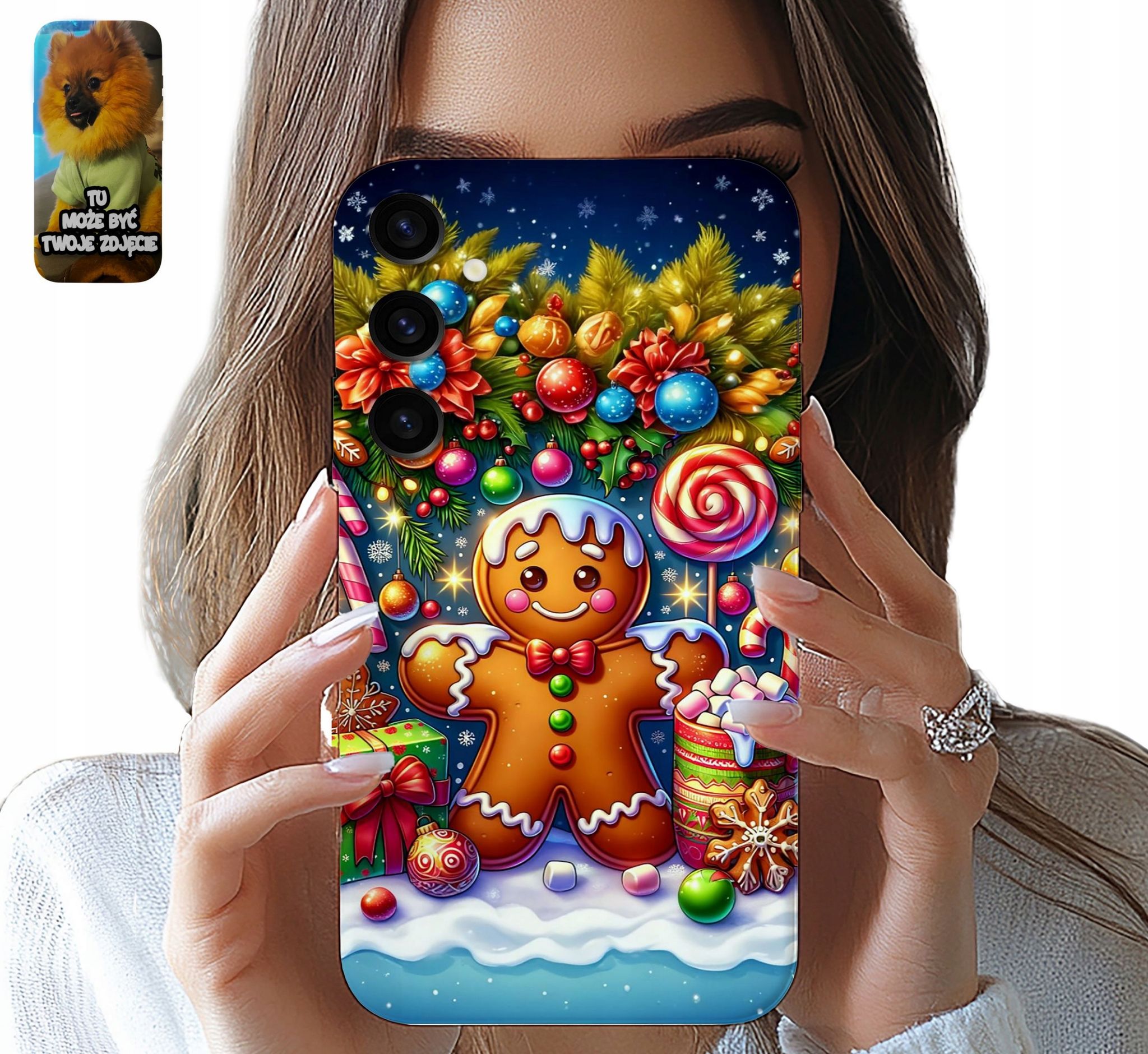 Hülle Für Samsung Galaxy S24 Fe Mit Weihnachtlichen Lebkuchenmotiven