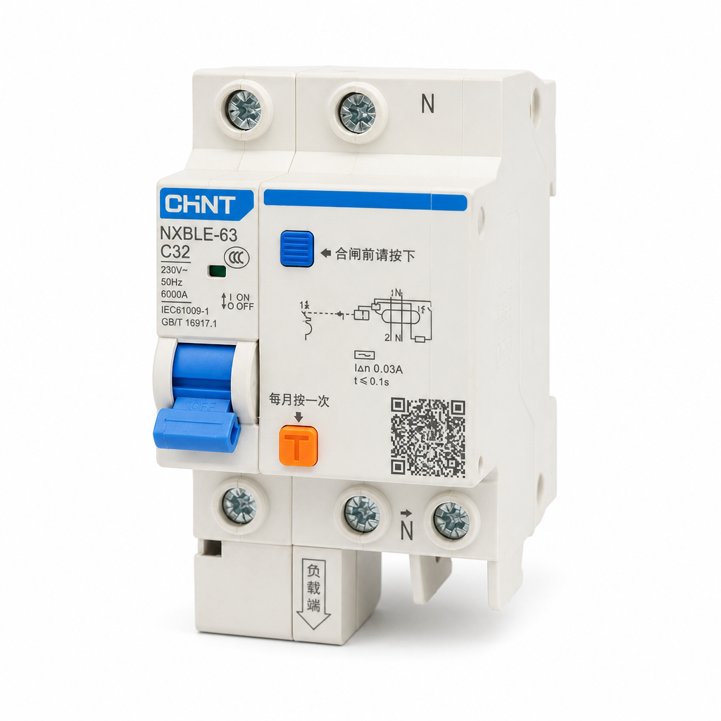 Fi/ls-schalter 1p+n Charakteristik C 32a 6ka 230-400v