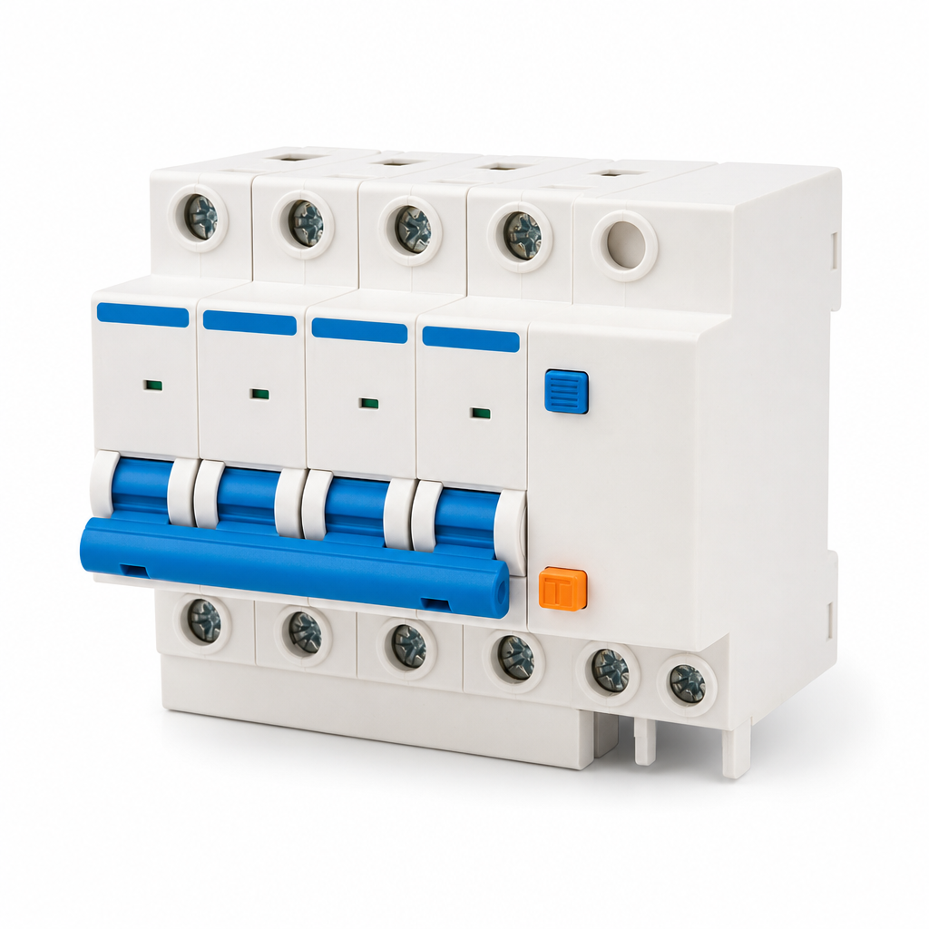 Fi/ls-schalter 4p 20a Ac230-400v Typ C 6ka En61009