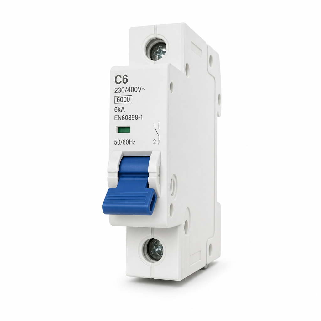 Leitungsschutzschalter 1p 6a Charakteristik C 6ka En60898-1