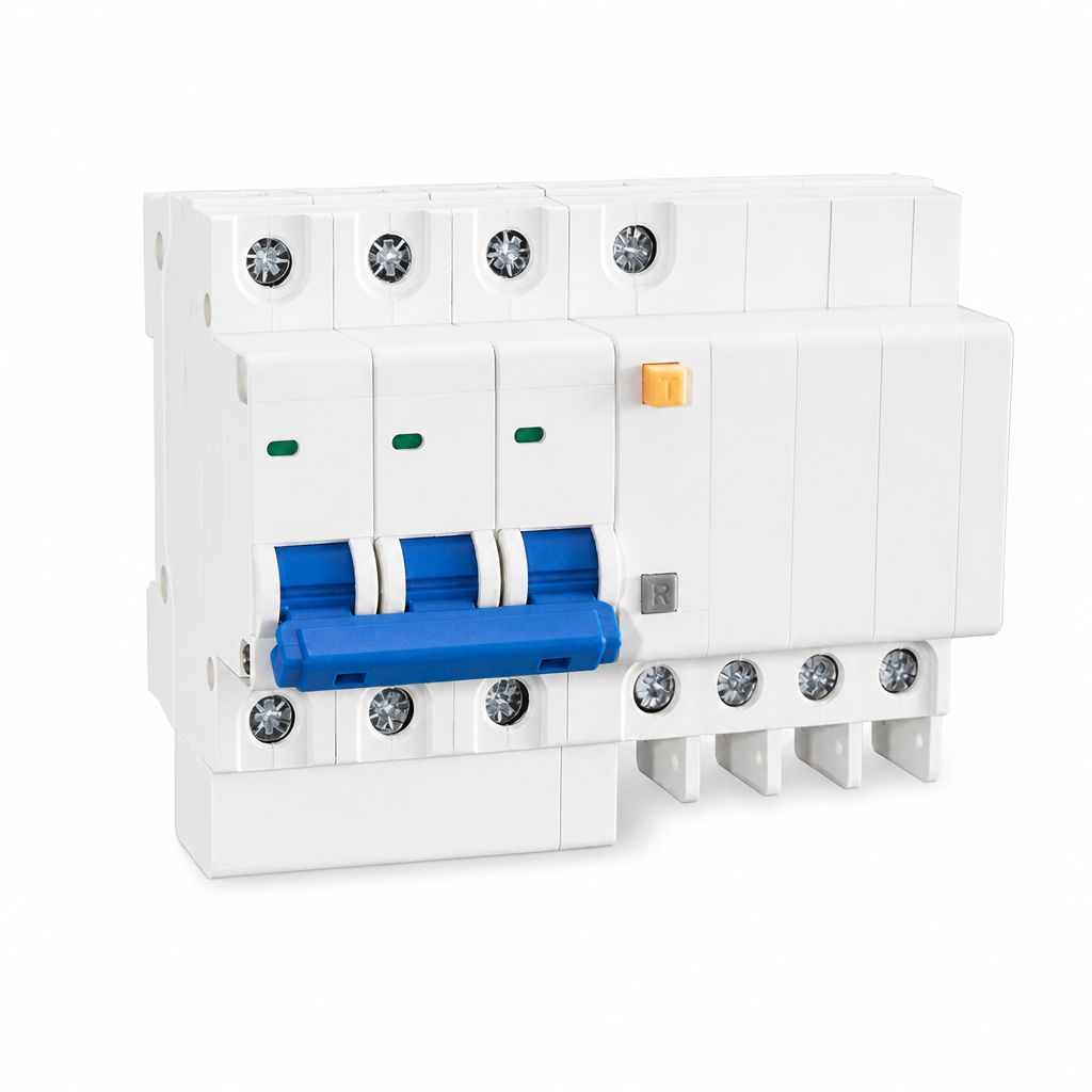 Fi/ls-schalter 3p 16a C-charakteristik 6ka En61009 400v