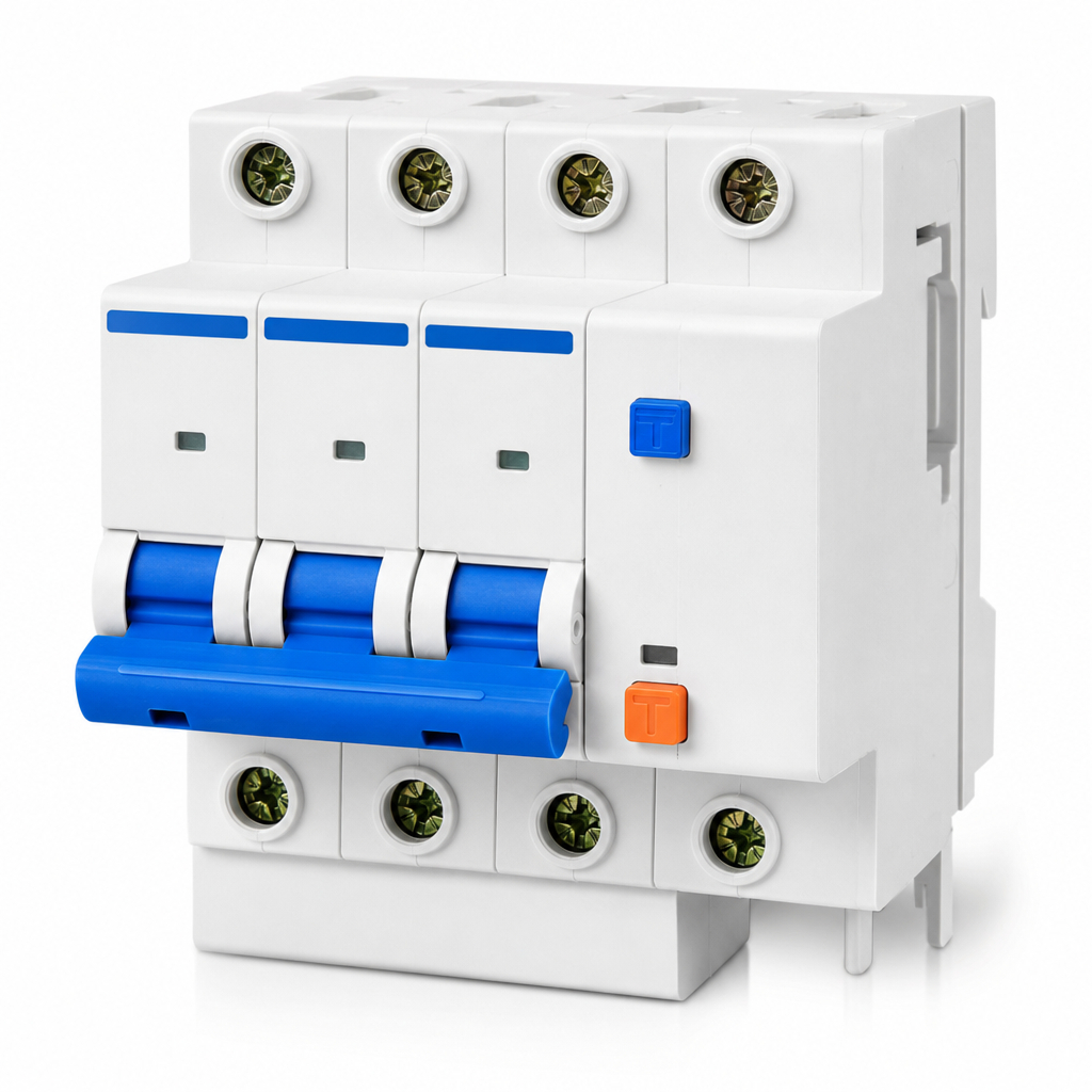 Fi/ls-schalter 3p+n 6a Charakteristik C 6ka En61009