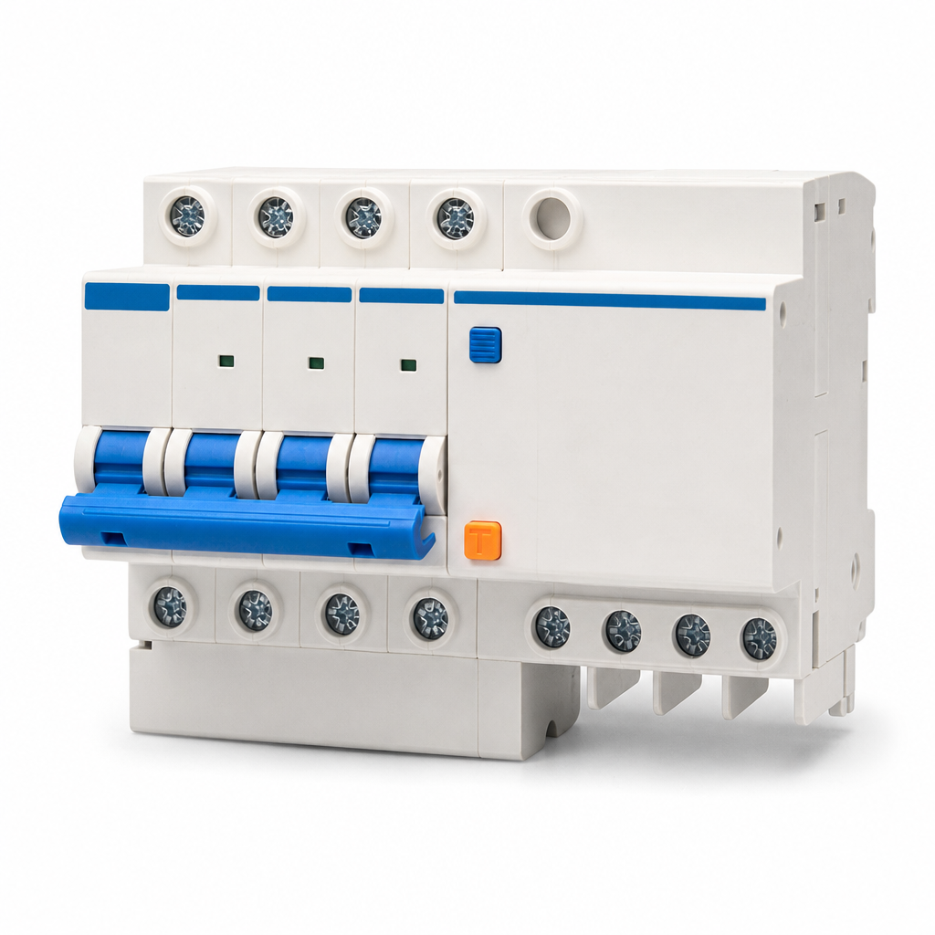 Fi/ls-schalter 4p 25a 400v 6ka Charakteristik C En61009
