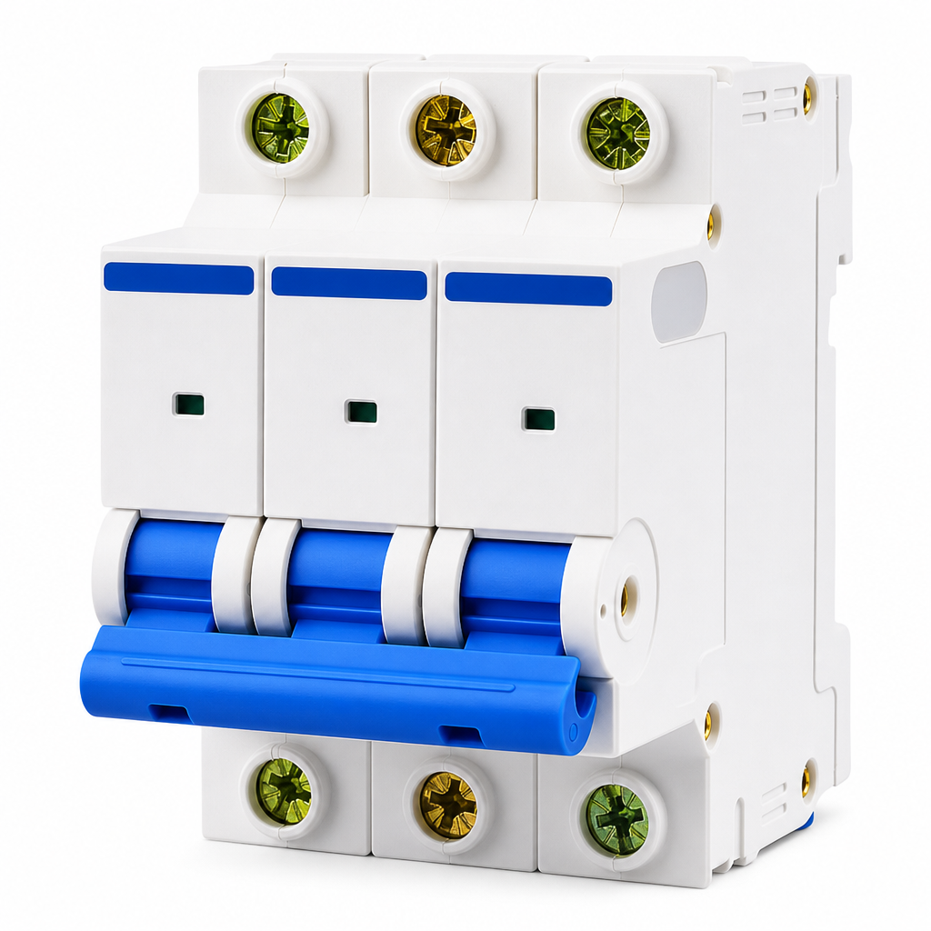 Leitungsschutzschalter 3p 63a Charakteristik C 6ka Ohne Fi 400v