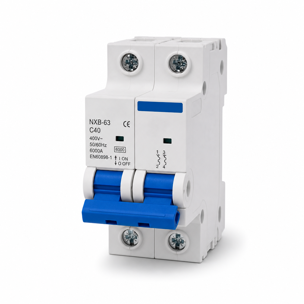 Leitungsschutzschalter 2p 40a Charakteristik C 6ka En60898-1
