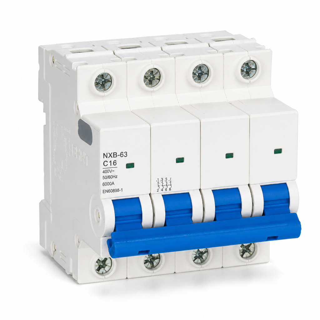 Leitungsschutzschalter 4p 16a Charakteristik C 6ka En60898-1