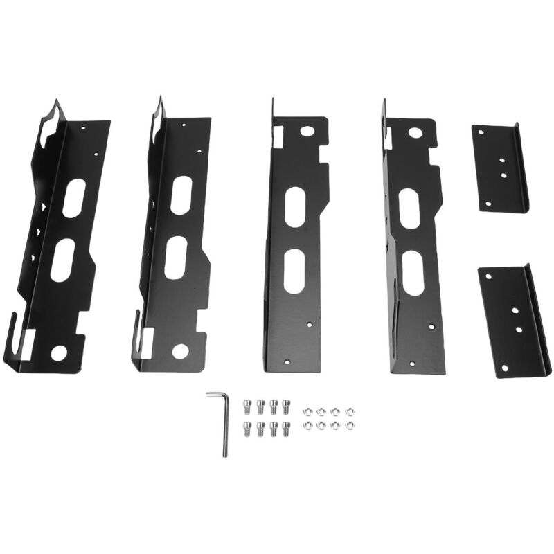 Fabater Spureinstellungsplatten, Radvermessungsplatte, Werkzeug Zur Vorderachsvermessung, Präzise Radvermessung Für Pkw (mattschwarz).