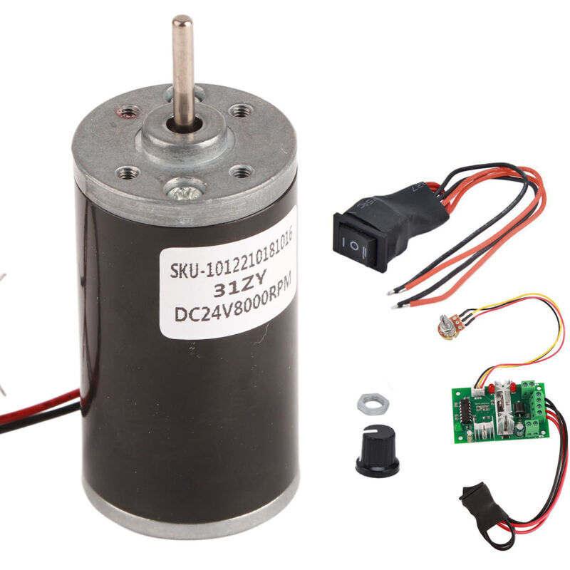 Hochtouriger 8000 U/min 24v Miniatur-gleichstrommotor Mit Permanentmagneten Und Geringem Geräuschpegel Für Diy-generatoren