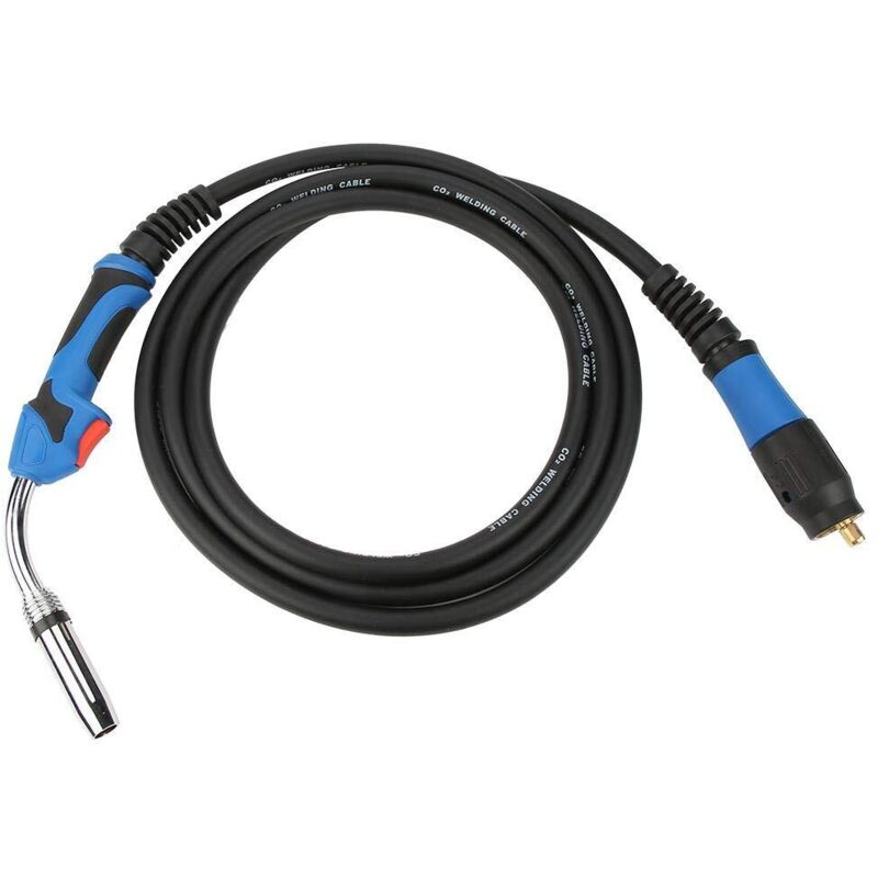 Schweißbrenner, Mb36 Mig/mag-schweißbrenner, Gasgeschützt, Standard-eurostecker, 4 M (13,1 Ft), Luftgekühlt, Gasschutz, Mb36 Schweißpistole