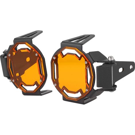 Motorrad-nebelscheinwerferabdeckung, Motorrad-nebelscheinwerferschutz, Led-lampenabdeckung Passend Für R1200gs/r1250gs Adventure Lc Usw. (orange)