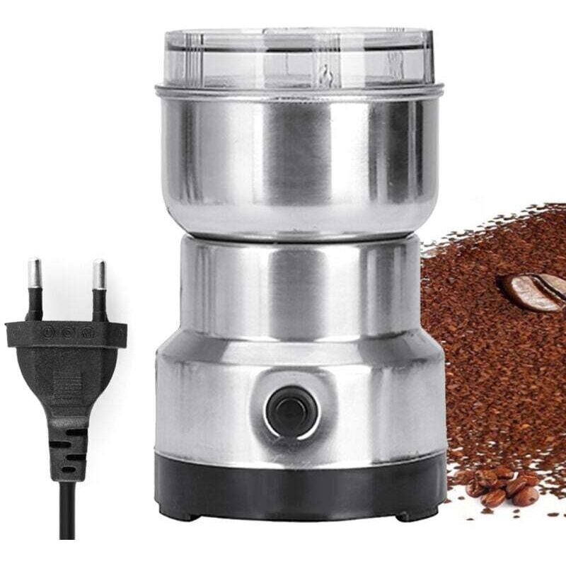 Multifunktionale Zerkleinerungsmaschine Elektrische Getreidemühle Gewürzmühle Kräuterpulverisierer Mahlmaschine Werkzeug Elektrische Kaffeebohnenmühle Aus Edelstahl Für Die