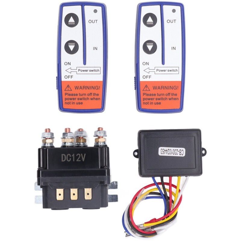 12 V 250-a-windenrelais-kit Mit Ferngesteuertem Relais-schützschalter Für Industriefahrzeuge