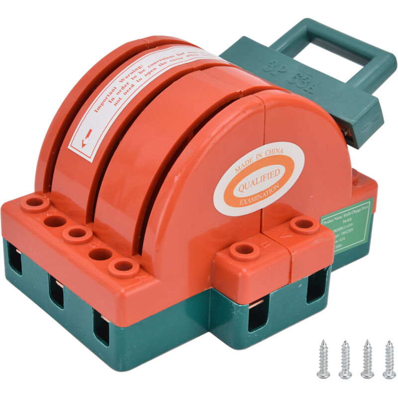 3p 63a Trennmesserschalter, Doppelstrahl-elektromesserschalter, Stromtrennschalter