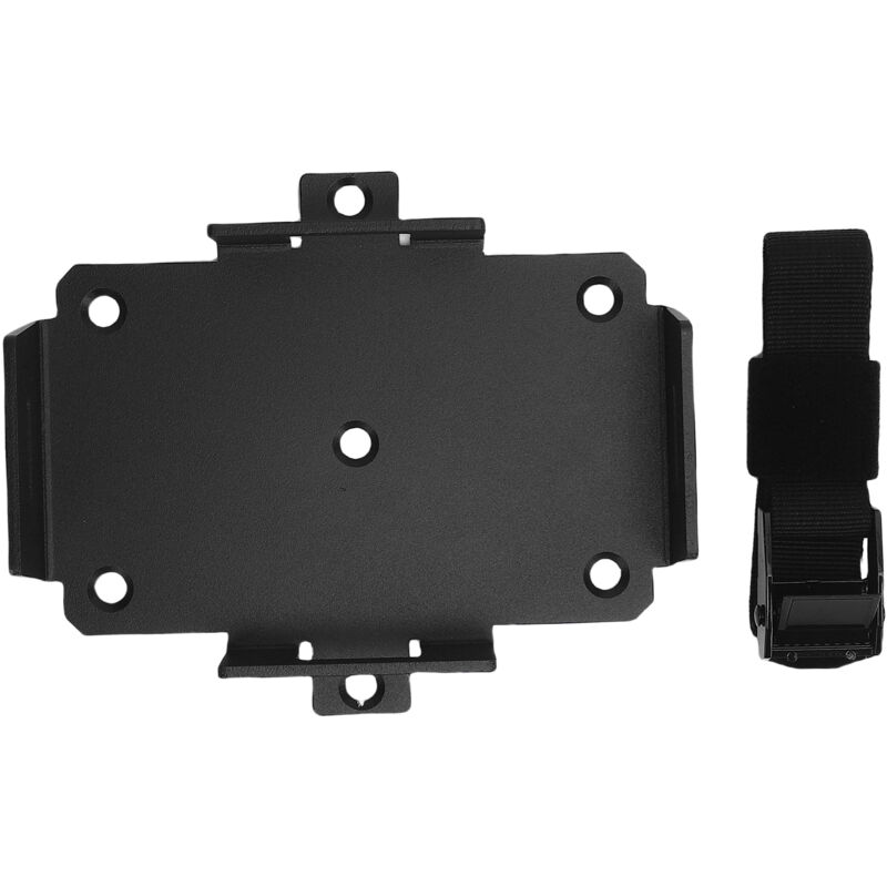 Batterie-montageplatte, Aluminiumrahmen Für Kleine Batterien Mit Halteband, Kompatibel Mit 12v 6-15ah Und 6v 7-12ah Batterien Für Boote, Atvs Und Motorräder
