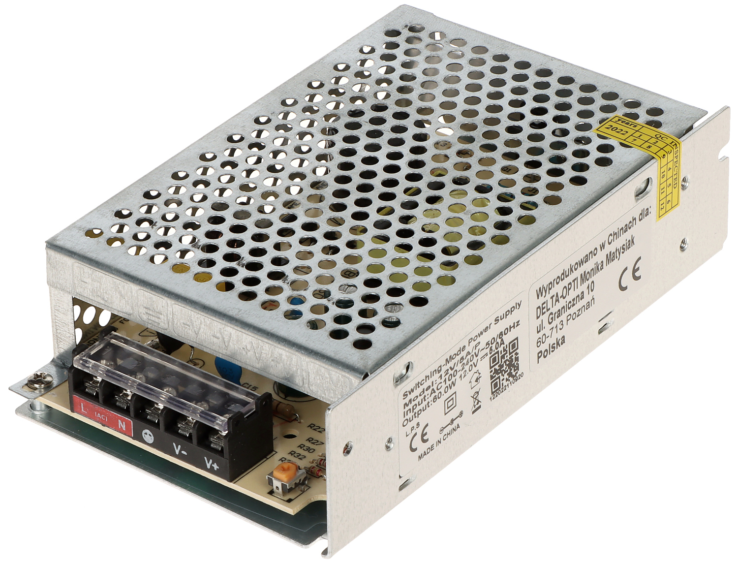 Schaltnetzteil 12v/5a/p