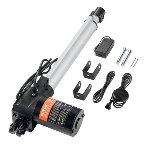 24v Linearaktuator-kit 25,4cm 2,5 Cm/s 99,79kg/1000n Mit Ip44-schutz