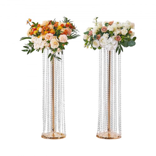 2er-set Blumenhocker 20x20x90cm Blumenständer Eisen Beistelltisch Modern Kristallvase Gold-galvanisierung Pflanzenhocker Pflanzenständer Metallständer Für Dekoration Von Bars Hotels Cafés