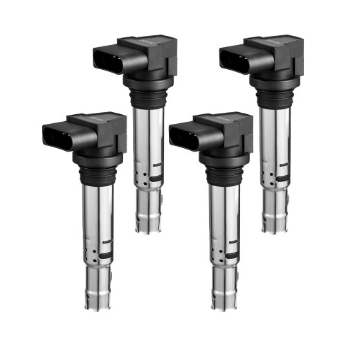 4 X Zündspulen Kompatibel Mit Audi A1, A3 Seat Alhambra Altea Cordoba Ibiza Leon Toledo Volkswagen Golf Polo Tiguan Vento Für Audi 1.4t 1.8t 1.6l Volkswagen 1.4l 1.6l