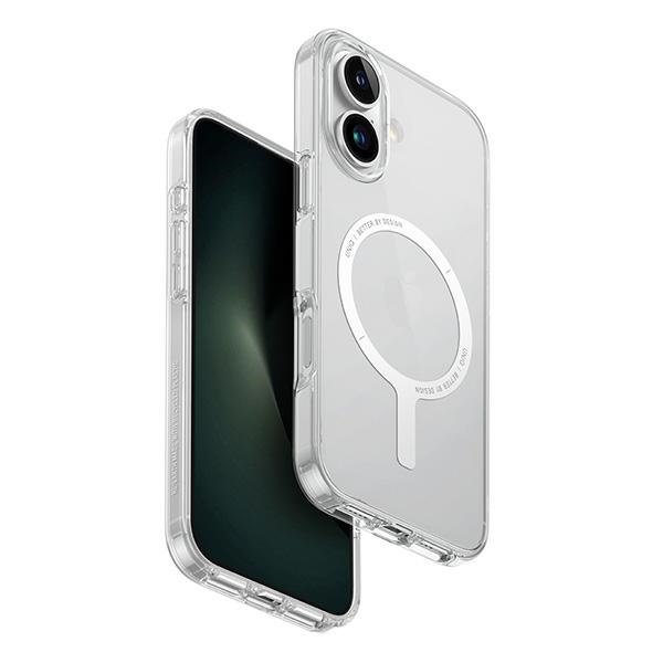 Uniq Clario Iphone 16 Plus 6,7" Magclick Ladehülle, Transparent/durchscheinend