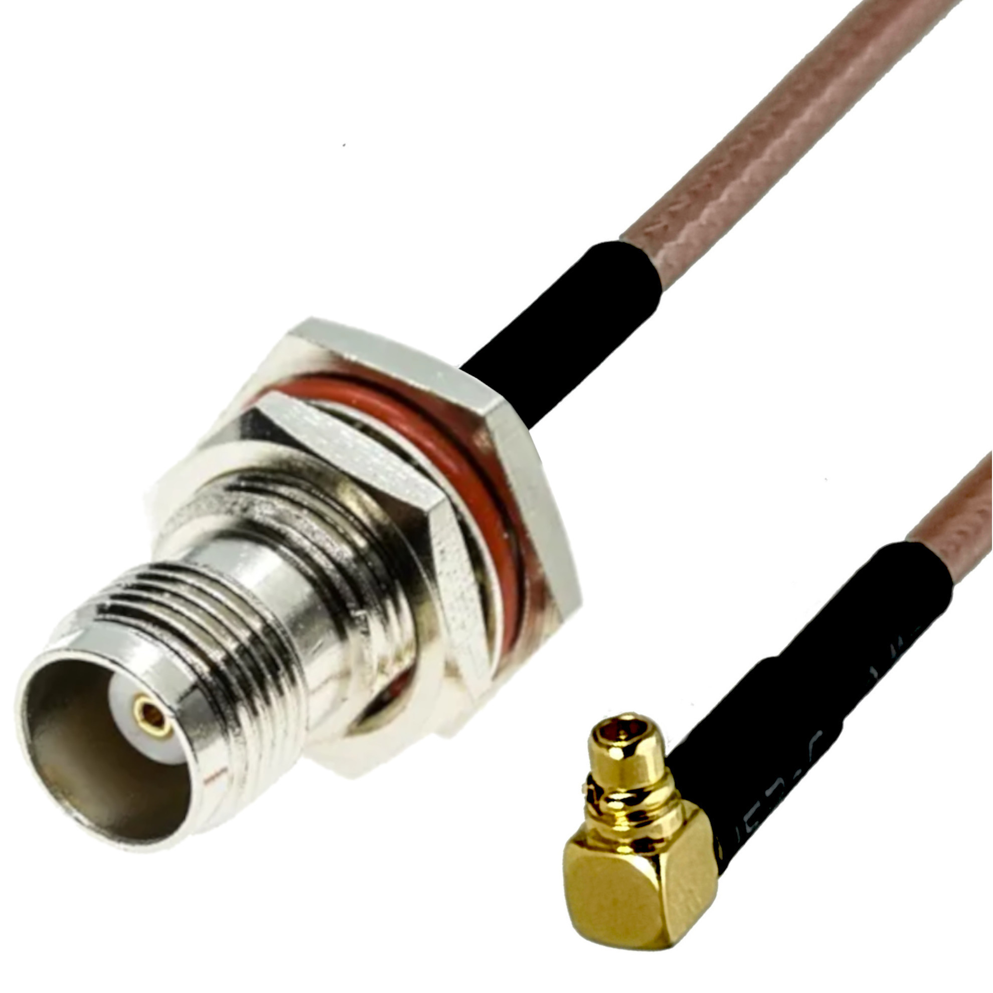 Pigtail Mmcx-stecker Ra / Tnc-buchse Bh Rg316 40cm