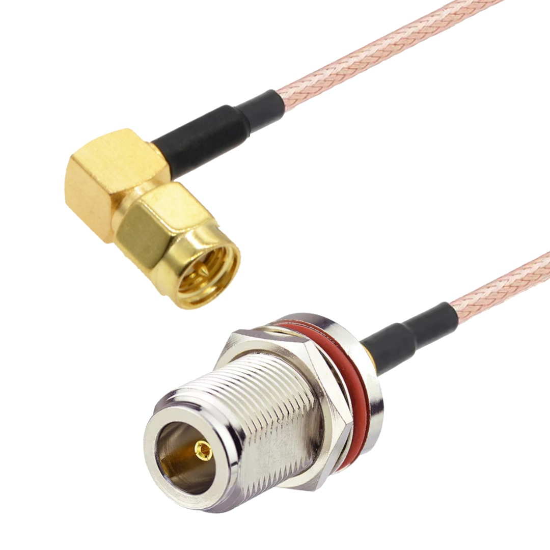 Pigtail N-buchse Bh / Sma-stecker Ra Rg316 50cm