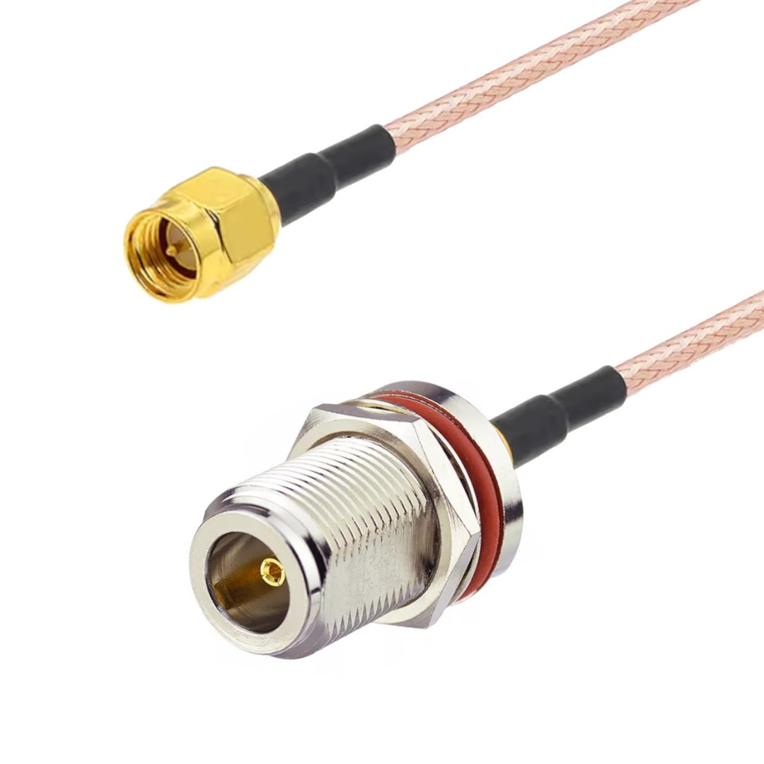 Anschlusskabel N-buchse Bh / Sma-stecker Rg316 20 Cm