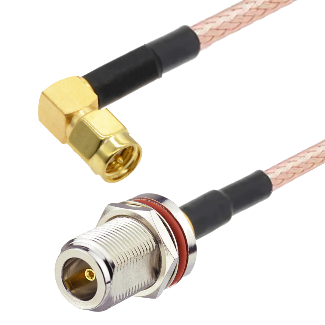 Pigtail N-buchse Bh / Sma-stecker Ra Rg400 2 M