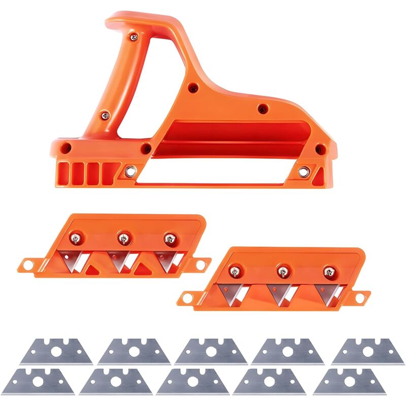 1 Set Trockenbau-schneidwerkzeug, Dreiseitige Hobelmaschine, Geeignet Zum Schneiden Von Materialien Wie Trockenbauplatten Und Holzplatten.