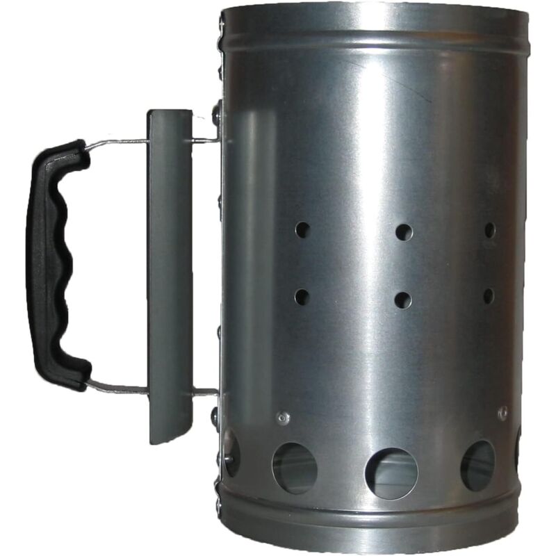 Holzkohle-anzünder Für Grill Und Kocher, Schnellanzünder (silber)