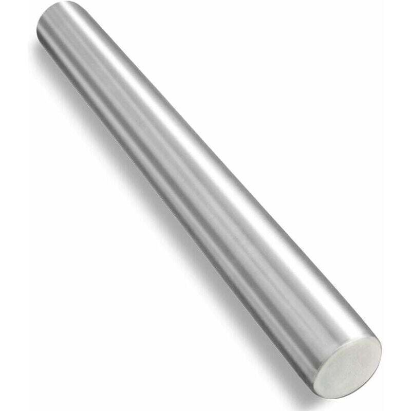 Edelstahl-nudelholz, Metall-nudelhölzer Zum Backen, Für Keksteig, Gebäck Usw. - 1,5 Zoll Durchmesser (massiv)