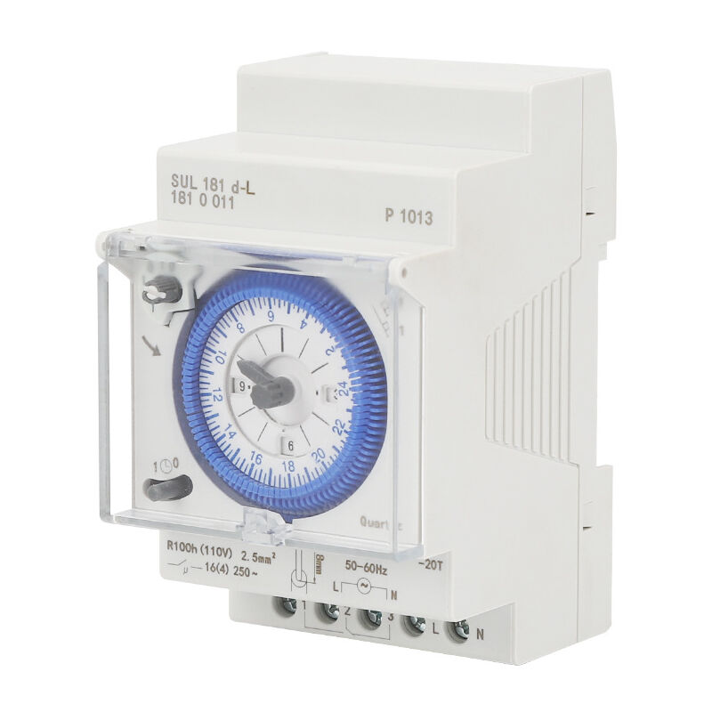 Sul181d Zeitrelais 220 V 24-stunden Industrie-zeitschalter Schienenmontage Mechanischer Timer