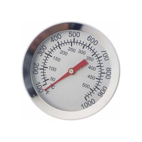 Analoges Thermometer Zum Grillen/fleischbraten, Zur Messung Der Temperatur Im Garraum, Zum Grillen/räuchern, Edelstahl, Ofenthermometer