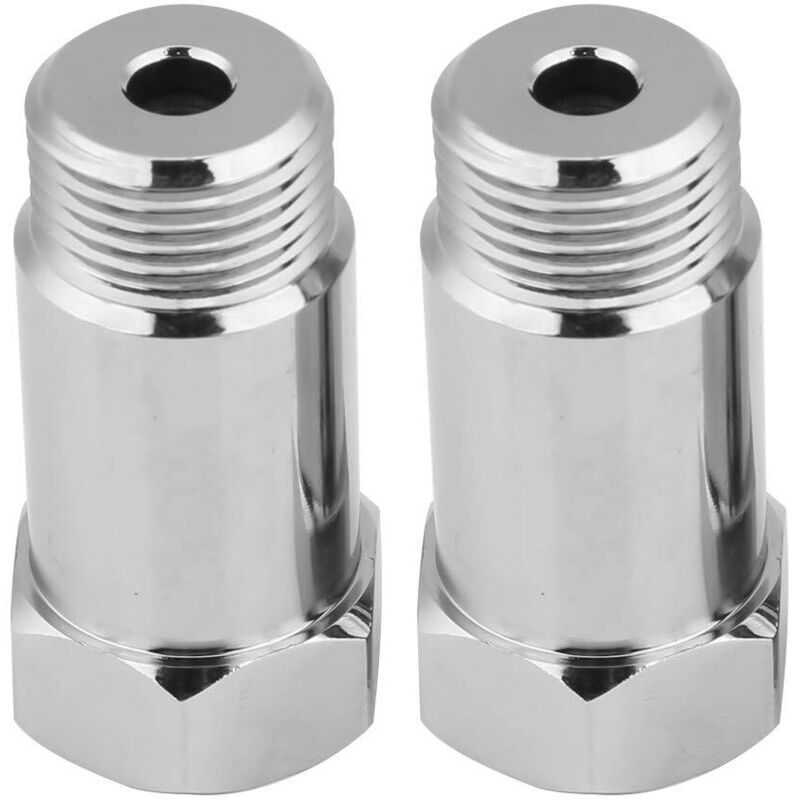 2 Stück 45 Mm M181,5 Sauerstoffsensor-adapter Zum Ausschalten Der Motorwarnleuchte O2+sauerstoffsensor ...
