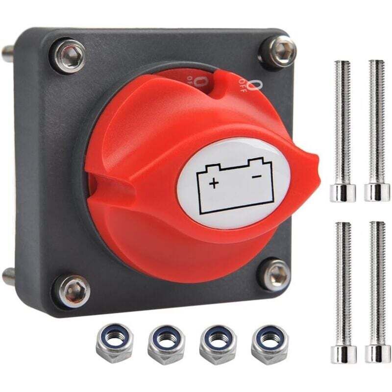 12v/24v/48v 300a Batterietrennschalter, Wasserdichter Schutzschalter Für Fahrzeuge Und Boote