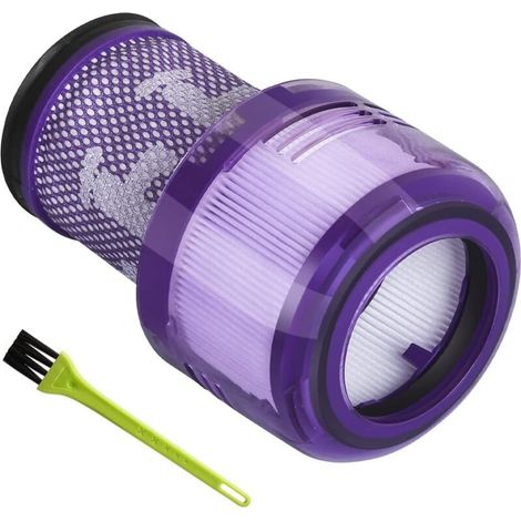 Hepa-filter Für Dyson V12 Slim Staubsauger – Kompatibel Mit Detect Absolute Extra, Total Clean Und Fluffy – Effektiver Motorschutz – 971517-01
